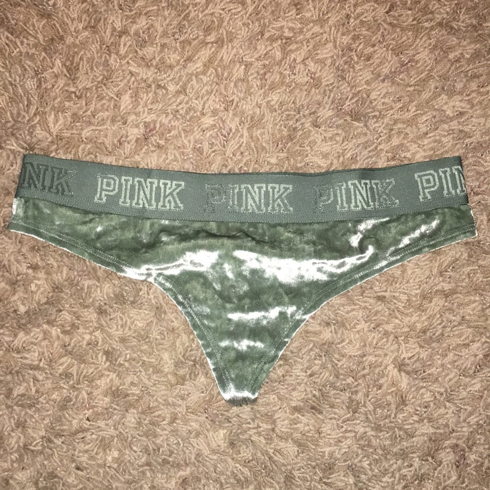 PINK velvet thongs! - Picture 2 of 6